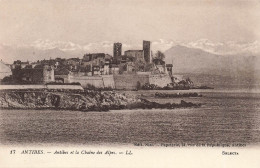 FRANCE - Alpes Maritimes -  Antibes Et La Chaîne Des Alpes - Carte Postale - Andere & Zonder Classificatie