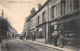 CPA 58 CORBIGNY / RUE DES FORGES - Other & Unclassified