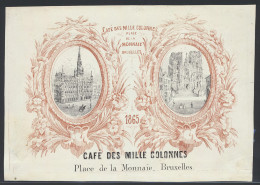 Brussel Van Visitekaartformaat Tot Postkaartformaat Met O.a. Ladoubée-Lejeuene (Sellier Harnacheur), Ch. Mestdagh-Vanhoe - Autres & Non Classés