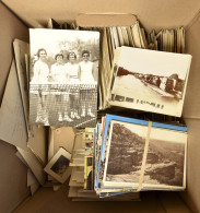 Familie- En Reisfoto's En Wat Andere + 100tal Postkaarten (+/- 1.000 Stuks) - Other & Unclassified