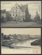 ZK Linkeroever, S.t Anne - Le Débarcadère, St. Anne - Place En Face De L'embarcadère Et Eglise, Les Environs D'Anvers, V - Antwerpen