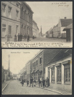 ZK Moerbeke Waas, Dorpstraat, Statiestraat En Hengstenstal (4 Stuks) - Otros & Sin Clasificación