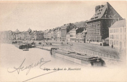 BELGIQUE - Liège - Le Quai De Maestricht - Carte Postale Ancienne - Luik