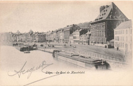 BELGIQUE - Liège - Le Quai De Maestricht - Carte Postale Ancienne - Lüttich