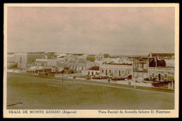 ALGARVE -MONTE GORDO-Praia De Monte Gordo -Vista Parcial Da Avenida Infante D.Henrique(Ed. Neogravura Lda.)carte Postale - Faro