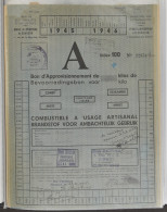 VARIA: Documenten, Facturen En Leveringsbons, Brevetten, Paspoorten, Enz., Grotendeels 1930/1960 - Otros & Sin Clasificación