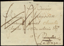 1822 Bijzondere Voorloper, Gericht Aan Luitenant-generaal Charlier, Zonder Inhoud Van Luik Naar Brussel Op 8.8.1822 En D - 1815-1830 (Dutch Period)