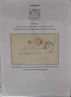 1836/1847 Mooi Studielot Van 85 Voorlopers, Een Studie Van De Blauwe Stempels Van Brussel Met O.a. Een Brussel-Déboursé, - Other & Unclassified