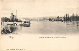 BELGIQUE - Liège - Le Petit Paradis Et Le Pont Du Commerce - Carte Postale Ancienne - Liège