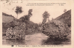 FRANCE - Indre - Gargilesse - Ruines Du Pont Romain Emporté Par Une Crue En 1525 - Carte Postale Ancienne - Autres & Non Classés