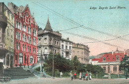 BELGIQUE - Liège - Degrés Saint Pierre - Colorisé - Carte Postale Ancienne - Lüttich