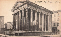 FRANCE - Isère - Vienne - Temple D'Auguste Et De Livie - Carte Postale Ancienne - Vienne