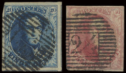 N° 3, 3A, 4A (2x) En 5, Mooi Lot Met Breedgerande Exemplaren, Zm (OBP €1.675) - 1849-1865 Medallones (Otros)