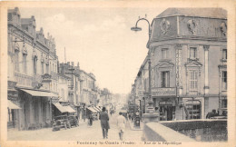 85-FONTENAY-LE-COMTE- RUE DE LA REPUBLIQUE - Fontenay Le Comte