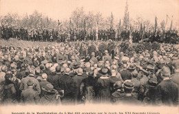 BELGIQUE - Liège - Souvenir De La Manifestation Du 5 Mai 1921 Organisé Par Le Cercle Des XXI... - Carte Postale Ancienne - Liège