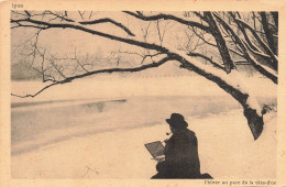 PHOTOGRAPHIE - L'hiver Au Parc De La Tête D'or - Carte Postale Ancienne - Photographie