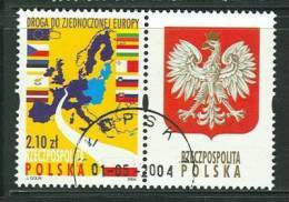 POLAND 2004 MICHEL NO 4105 ZF USED - Usados