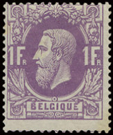 * N° 36 1fr. Mauve Met Zeer Frisse Originele Gom En Licht Scharnierspoor, Zm (OBP €625) - 1869-1883 Leopold II.