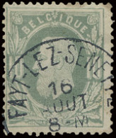 N° 30 '10c Donkergroen' Mooie En Leesbare Relaisafst. Fayt-Les-Seneffe, Zm (Coba € +80) - 1869-1883 Leopoldo II