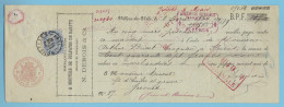 N° 40 Op Mooi Mandaat Van 147fr. Afst. Bruxelles 7 Van 29 Febr. 1884, Zeldzaam, Zm/m - 1883 Leopold II