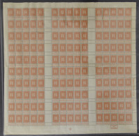 **/ong N° 108 Studie Van De Drukplaat Met Ongetande Panelen Van 300 (volledig), 48, 25, 35 (2x), 20 (6x), 50 (3x), 100 E - 1912 Pellens