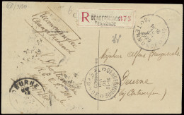 1920 Bijzonder Zeldzame Postkaart Van Dendermonde Met Oud, Nu Gewijzigd Sterk Zicht Op Het Centrale Gedeelte Van De Stad - Other & Unclassified