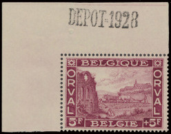 ** N° 258/66 'Voll Reeks' W.v. 5 Fr Met Depot 1928, Zm (OBP € 400) - Autres & Non Classés