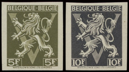 N° 674/89 'Volledige Reeks Ongetand **' Zonder Specimen 'België- Belgique' Zm (OBP € 265) - Autres & Non Classés