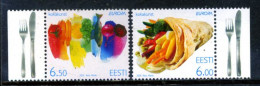 Estonia 2005 / Europa CEPT Gastronomy Food MNH Gastronomía / Ez09  30-16 - 2005