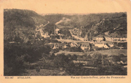 FRANCE - Avallon - Vue Sur Cousin Le Pont - Prise Des Promenades - Carte Postale Ancienne - Avallon