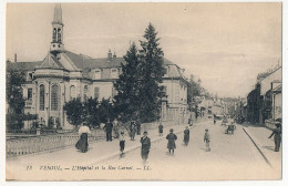 CPA - VESOUL (Haute-Saône) - L' Hôpital Et La Rue Carnot - Vesoul