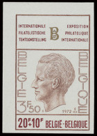 N° 1627/35 Belgica '72, Reeks Ongetand, Zm (OBP €200) - Otros & Sin Clasificación