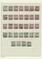 N° 1069A (2x), 1070 (19x), 1073 (11x) 6,50fr., 7,50fr. En 9fr., Zm/m (OBP €397) - 1953-1972 Occhiali