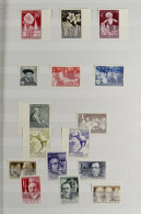 1955/1961, Verzameling Volledige Reeksen, In Insteekboek, W.o. 2x Lentevreugde, 1013/18 (blok Van 4), Zm (OBP € 3.537) - Sonstige & Ohne Zuordnung