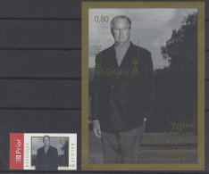 2004 N° 3289 + BL 13 Koning Albert II, Zm (OBP €90) - Other & Unclassified