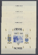 ** 1941/1942 Samenstelling Blokken En Zegels Uit Blokken W.o. Orval  Met Opdrukken, Zm (OBP €1.081) - Other & Unclassified