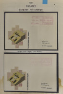 **/0/FDC 1981/1987 Zeer Uitgebreide Verzameling In Album Met Vignetten, FDC's, MK, Zm - Autres & Non Classés