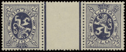 ** KT 11 75c. Zwartviolet, Duurste Waarde Van De Reeks, Zm (OBP €650) - Other & Unclassified