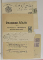 1896/1912 Samenstelling 41 Poststukken W.o. 23 Met Handopdruk En 18 Met Typo, Zm/m - Other & Unclassified