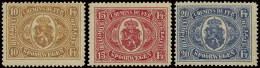 * TR 128/34 Rijkswapen 1921, Zm (OBP €560) - Other & Unclassified