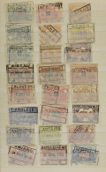 1895/1948 Zeer Mooie Verzameling 290 Type C-stempels, Geklasseerd Van A-E , Geen Dubbels In Insteekboek, Zm/m - Autres & Non Classés