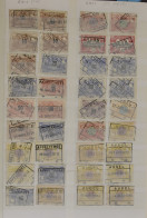 1900/1914 Voorraad C-stempels, +/-1500 Zegels In Insteekboek, Prachtig, Zm/m - Other & Unclassified