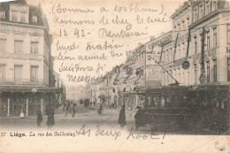 BELGIQUE - Liège - La Rue Des Guillemins - Carte Postale Ancienne - Liège