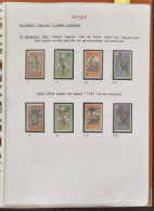 **/* 1941/1943 Verzameling Vlaams En Waals Legioen **, Krijgsgevangenen **, Opdruk 1943 ** En Duitse Keizerreeks **, Inc - Posta Privata & Locale [PR & LO]