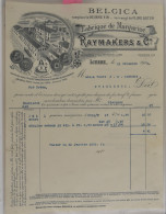 1890/1951 Provincie Antwerpen, Aantal Documenten, Facturen Waarbij Mooie Hoofdingen, Meestal Met Fiscale Zegel, In Ringm - Other & Unclassified