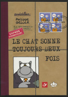 LIT Le Chat Sonne Toujours Deux Fois Getekend Met Zegel, Oplage 825ex./n° CXCII, Zm - Philabédés (cómics)