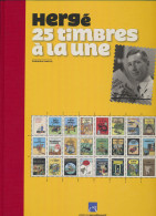 LIT Tintin, Hergé 25 Timbres à La Une Met Zegels, Oplage 7000ex./n° 1321, Zm - Philabédés (comics)