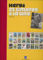 LIT Tintin, Hergé 25 Timbres à La Une Met Zegels, Oplage 7000ex./n° 1321, Zm - Philabédés (cómics)