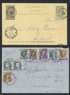 1863/1948 Circa 45 Oude Poststukken W.o. Ook Enkele Buitenland, Zm/m/ntz - Sonstige & Ohne Zuordnung