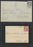 1894/1907 Samenstelling 65 Poststukken Met Diverse Afstempelingen W.o. Brede Baard, Zm/m/ntz - Otros & Sin Clasificación